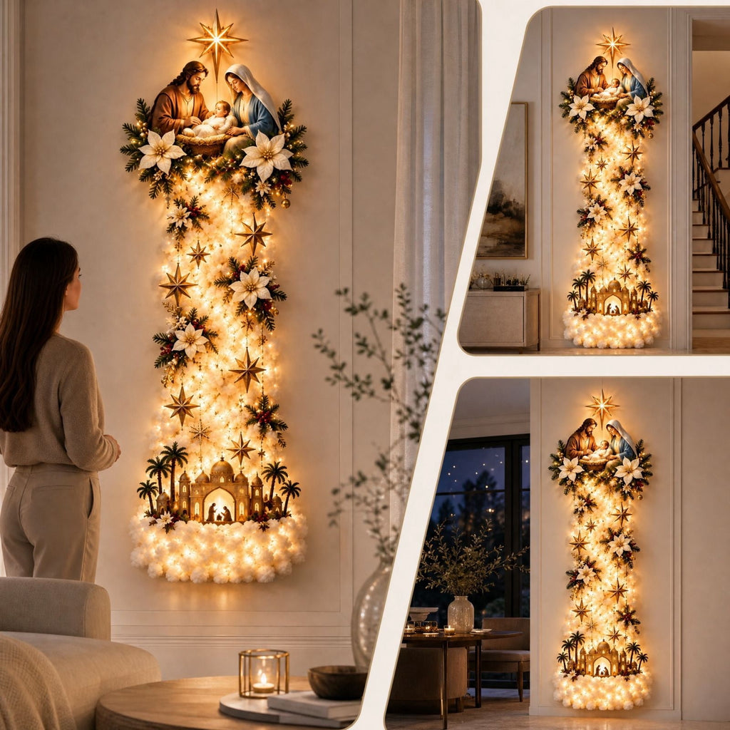 Snowman Magic Fountain, Flowing Snowflake LED Christmas Garden Light,Solar Power and Outdoor Garden Stake for Christmas Yard Decor