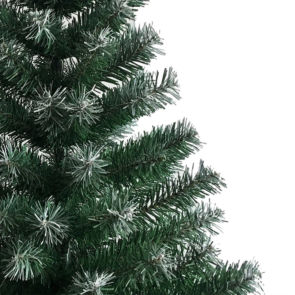 Resenkos 6FT Iron Leg White PVC 650 Branches Christmas Tree, Green