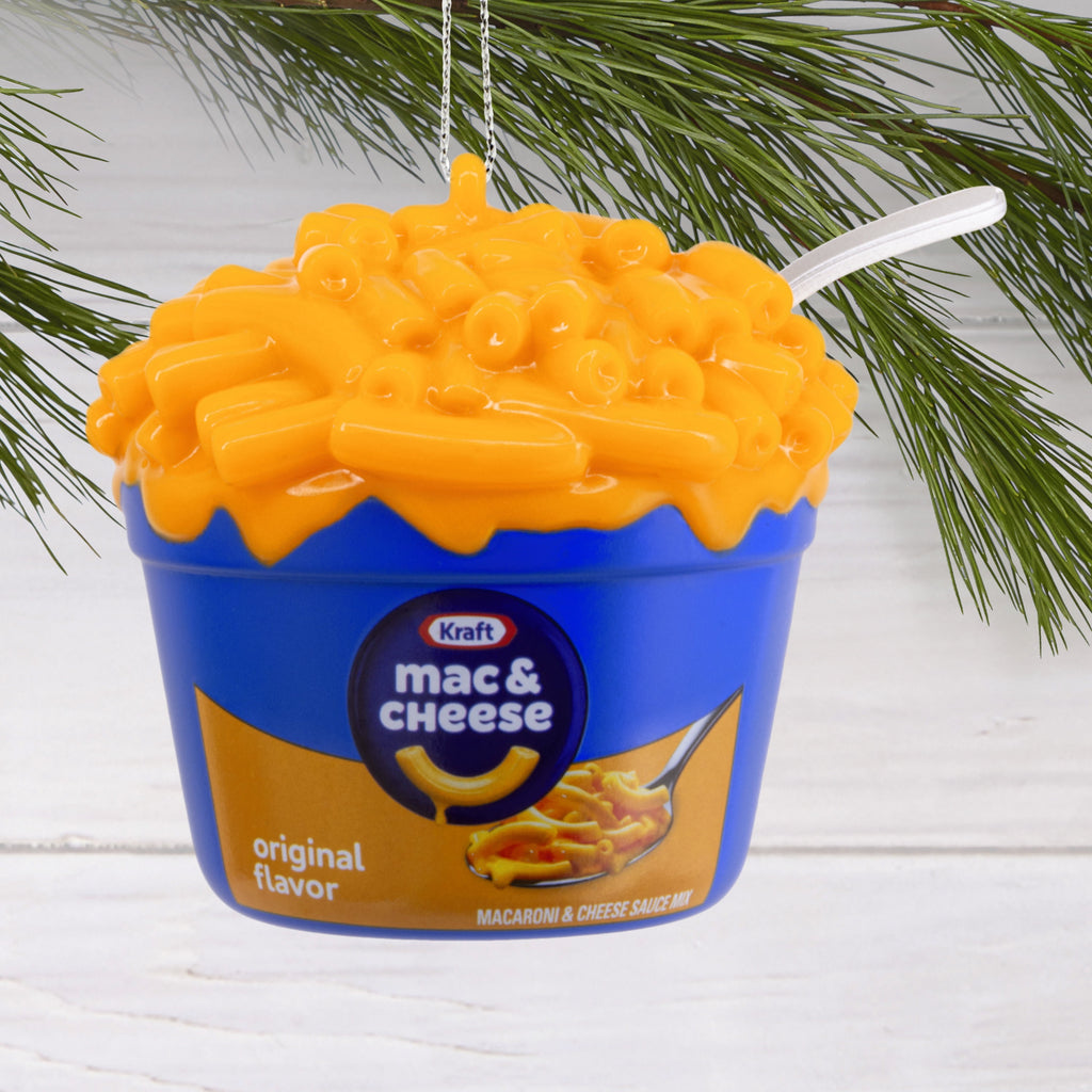 Hallmark Christmas Ornament (Kraft Mac & Cheese Cup, Shatterproof), 1 Count