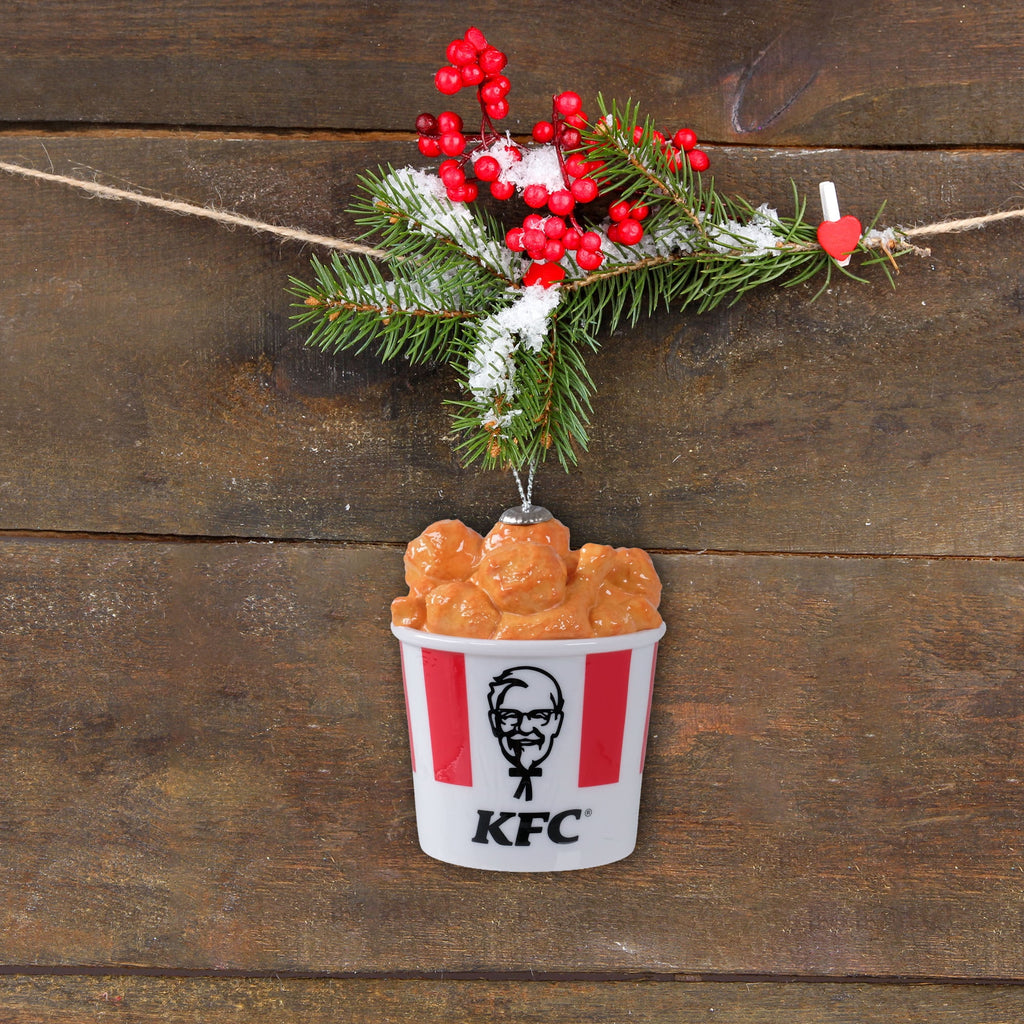Kentucky Fried Chicken Bucket Christmas Ornament