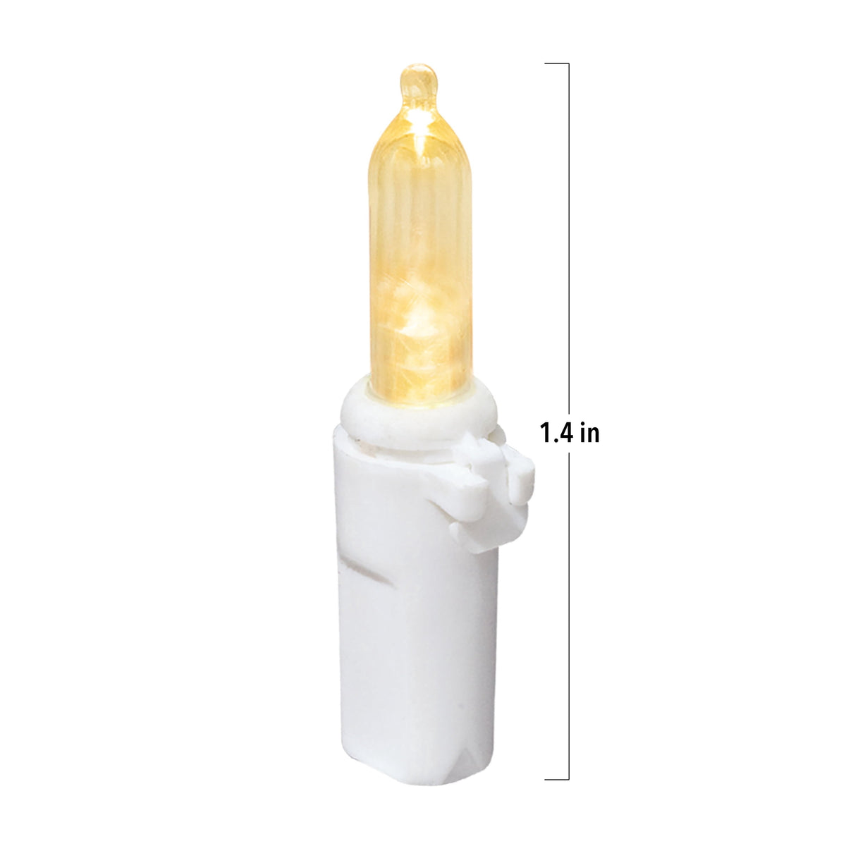 Indoor/Outdoor 300-Count LED Christmas Icicle Lights, Warm White, White Wire, 18', by Holiday Time