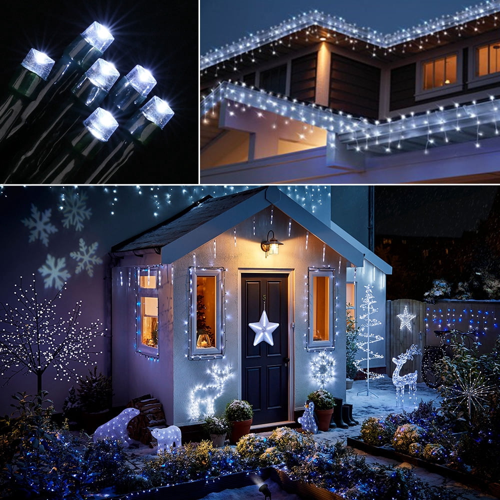 Toodour Orange & Purple Halloween Lights, 82ft 200 LED Plug in Halloween String Lights with 8 Modes, Memory & Timer Function, Connectable Halloween Outdoor Lights for Home, Garden, Halloween Decor