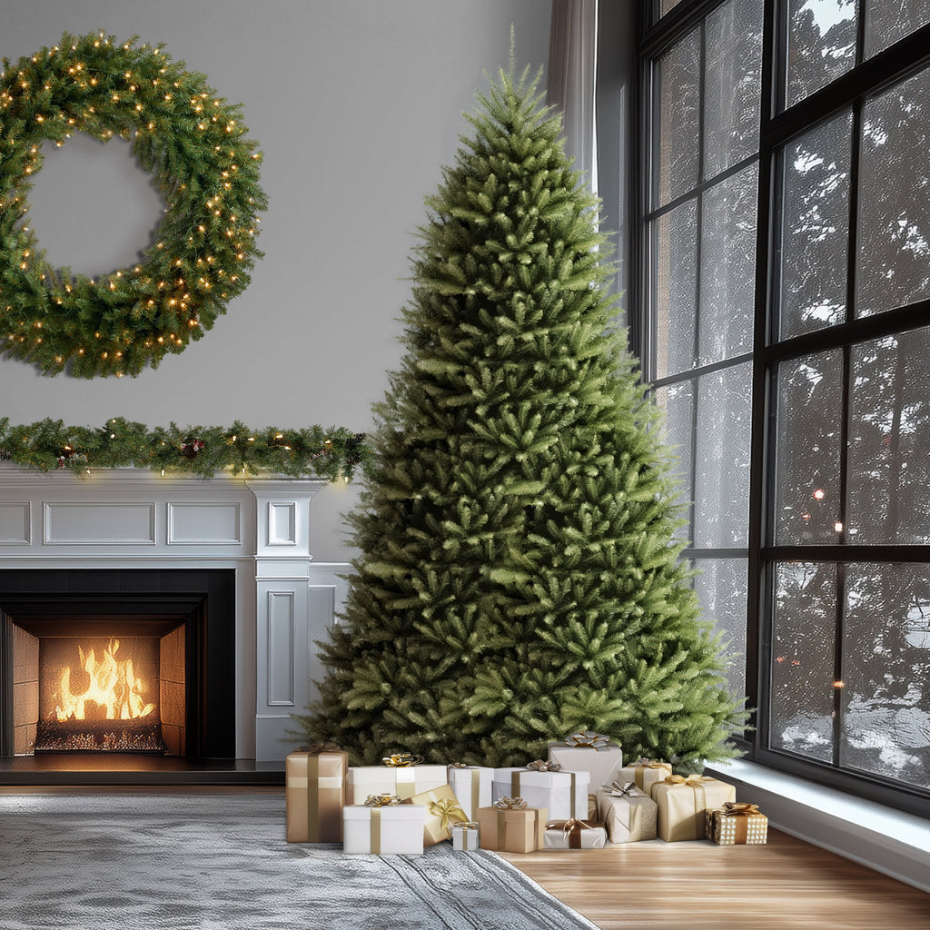 National Tree Company 14 ft. Dunhill Fir® Hinged Tree