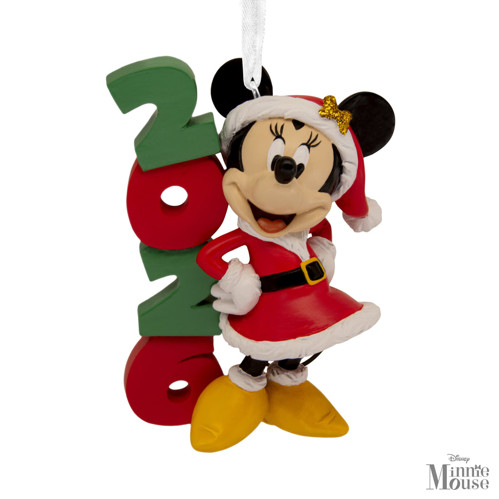 Hallmark Christmas Ornament (Disney Minnie Mouse 2026), 1 count, 1 Count