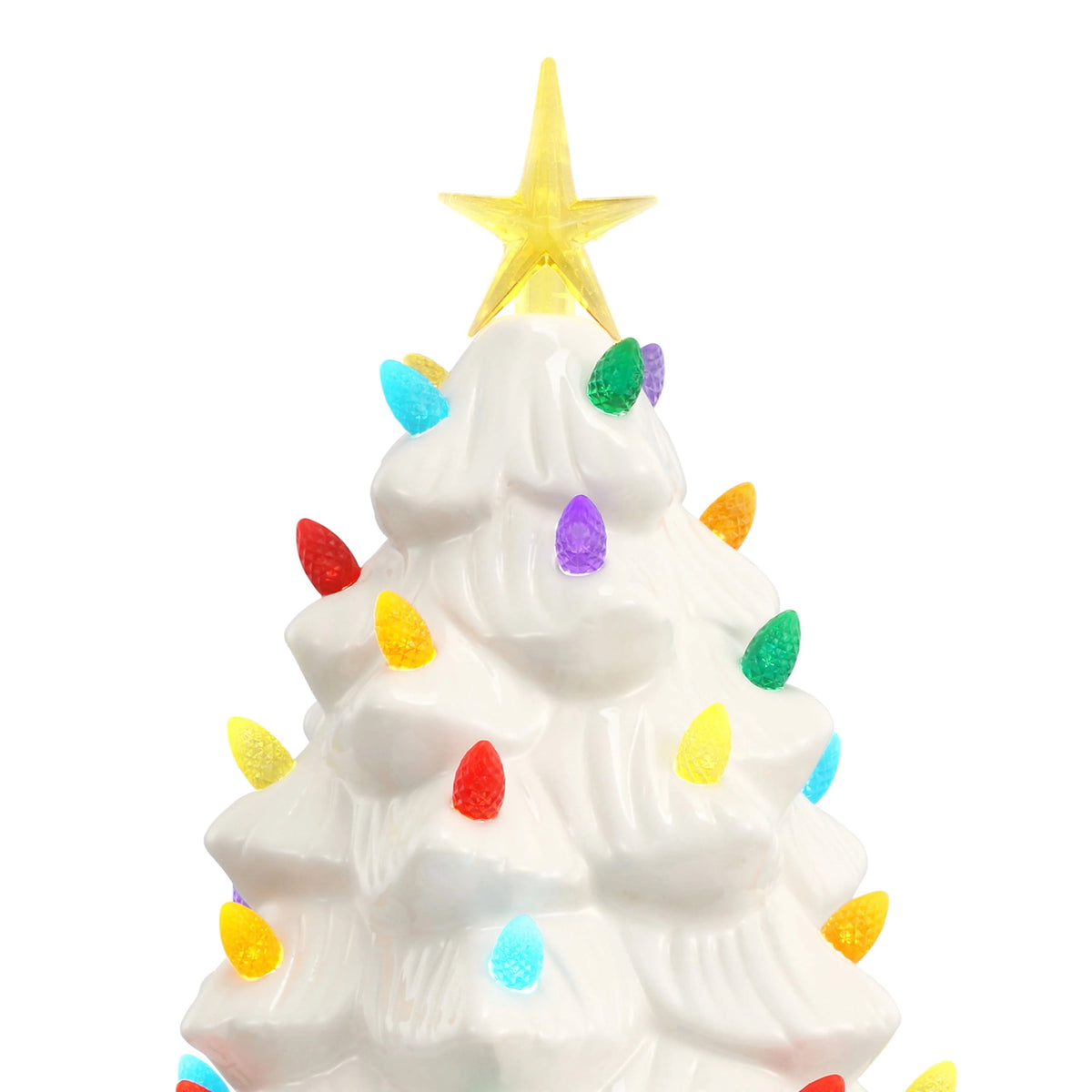 Mr. Christmas 12-Inch Nostalgic Pre-Lit Light Blue Christmas Tree
