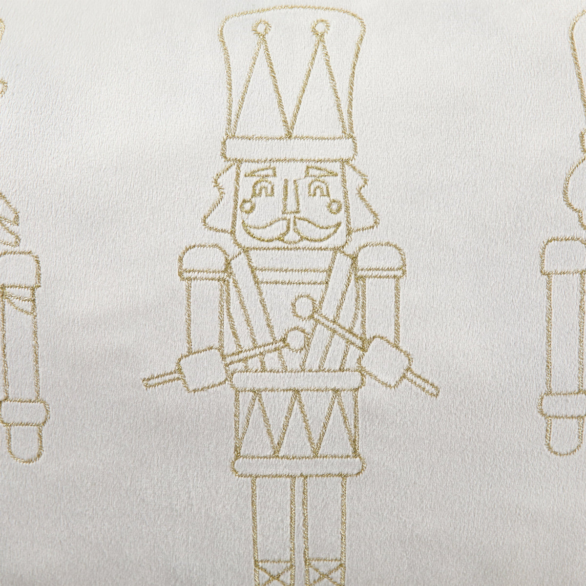 My Texas House Nutcracker Decorative Christmas Pillow, Green, 20" x 14"