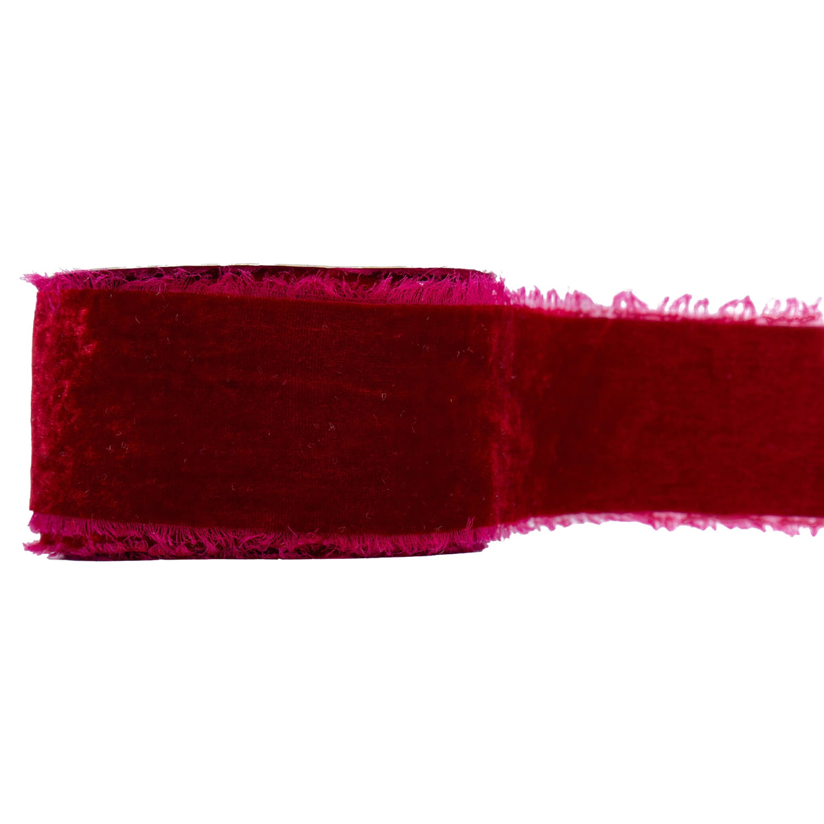 My Texas House Red Velvet Christmas Ribbon, 2.5" x 12'