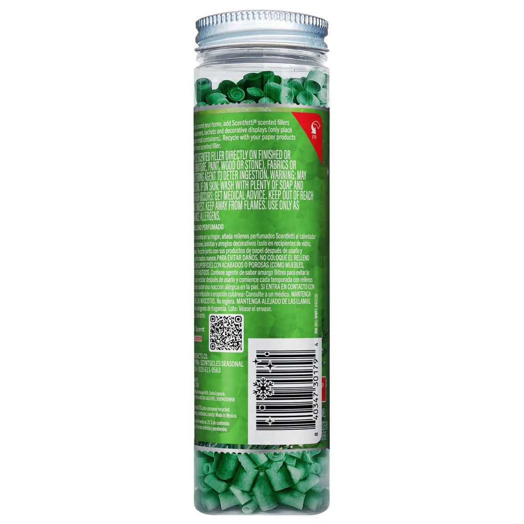 Scentsicles White Winter Fir Scentfetti Scented Paper Filler - 125g Bottle