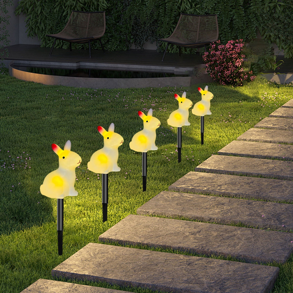 XGFHYJEH Easter Decoration, Solar Easter Lights, Pastel Easter Egg Lights, Easter Decorations Outdoors, Easter Yard Decor, Outdoor Easter Decor