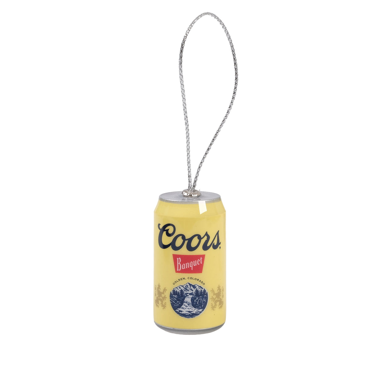 Coors Light & Coors Banquet Mini Can Ornament 2‑Pack