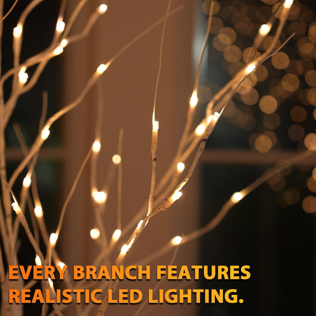 VIVATREES 7.5ft Pre-lit Artificial Christmas Tree Frasier Fir w/ 3325 PVC PE Hinged Branch Tips 450 Multi Color LED Lights Foldable Base