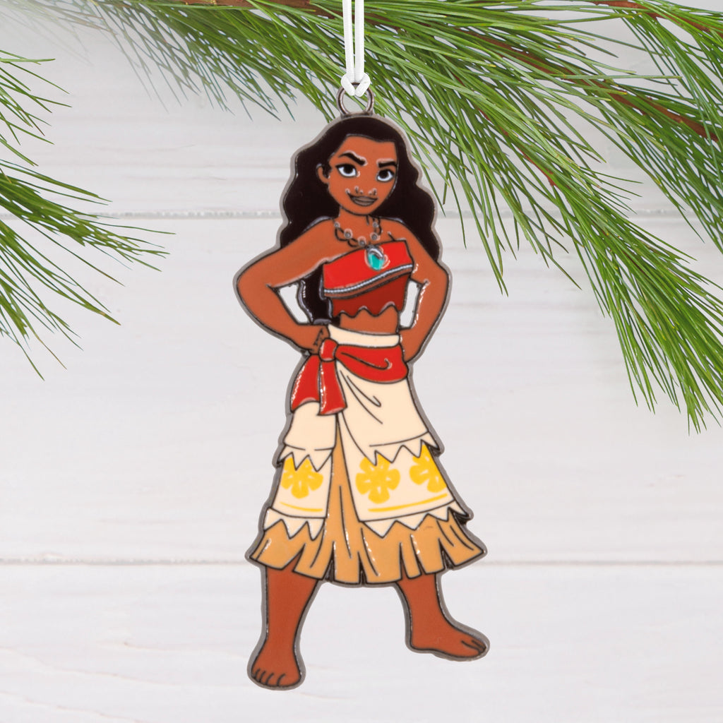 Hallmark Christmas Ornament (Disney Moana, Metal), 1 Count, 1 Count