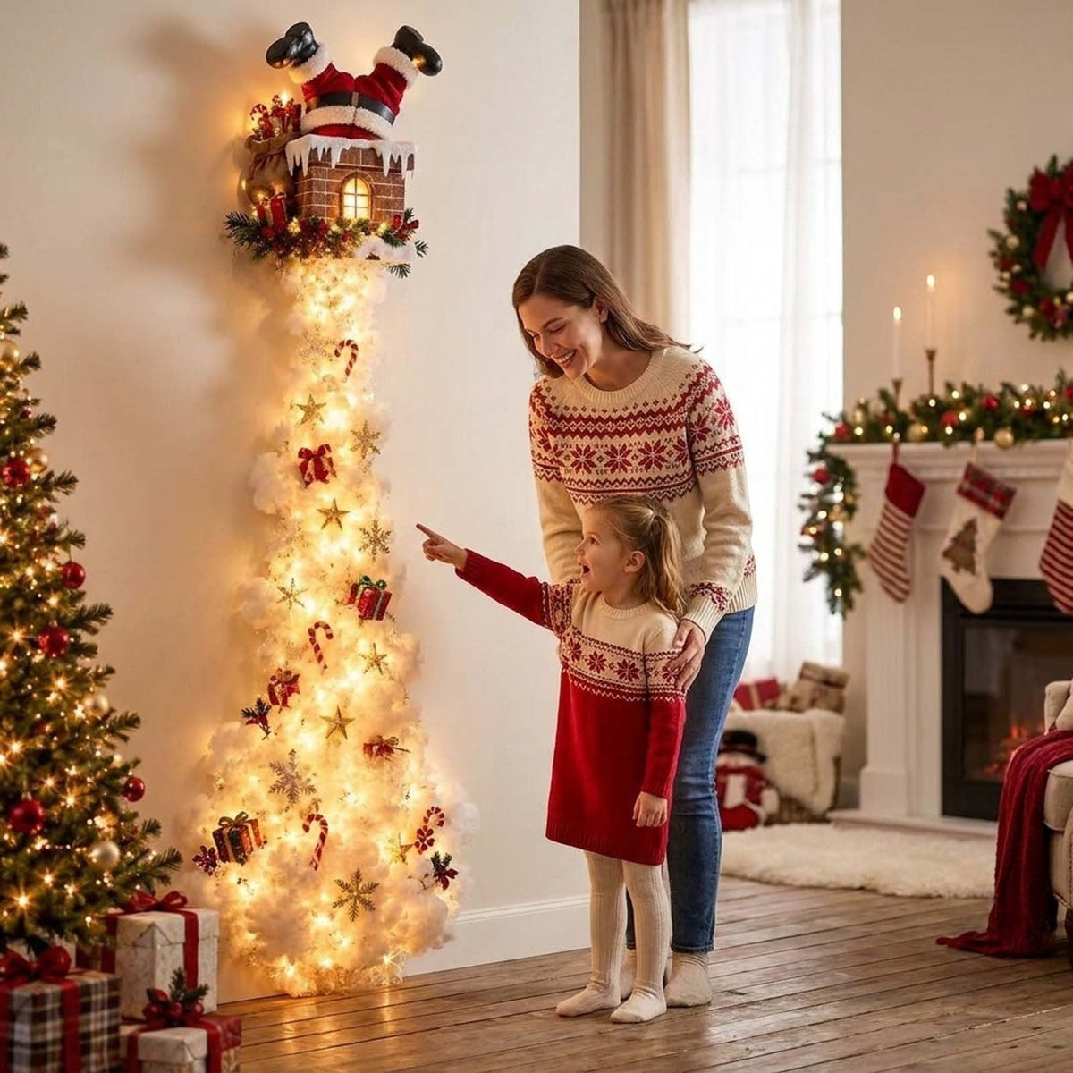 Snowman Magic Fountain, Flowing Snowflake LED Christmas Garden Light,Solar Power and Outdoor Garden Stake for Christmas Yard Decor