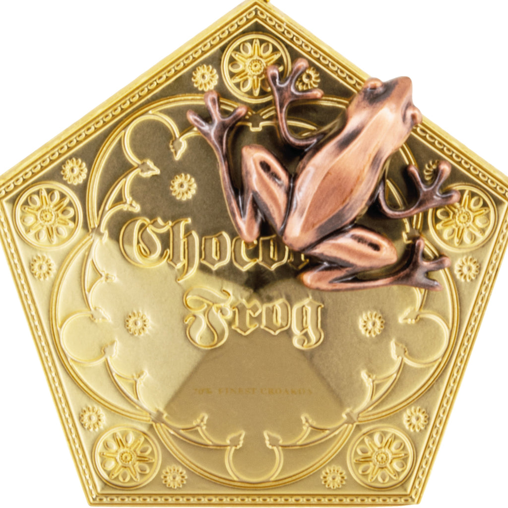 Hallmark Christmas Ornament (Harry Potter Chocolate Frog, Metal), 1 Count