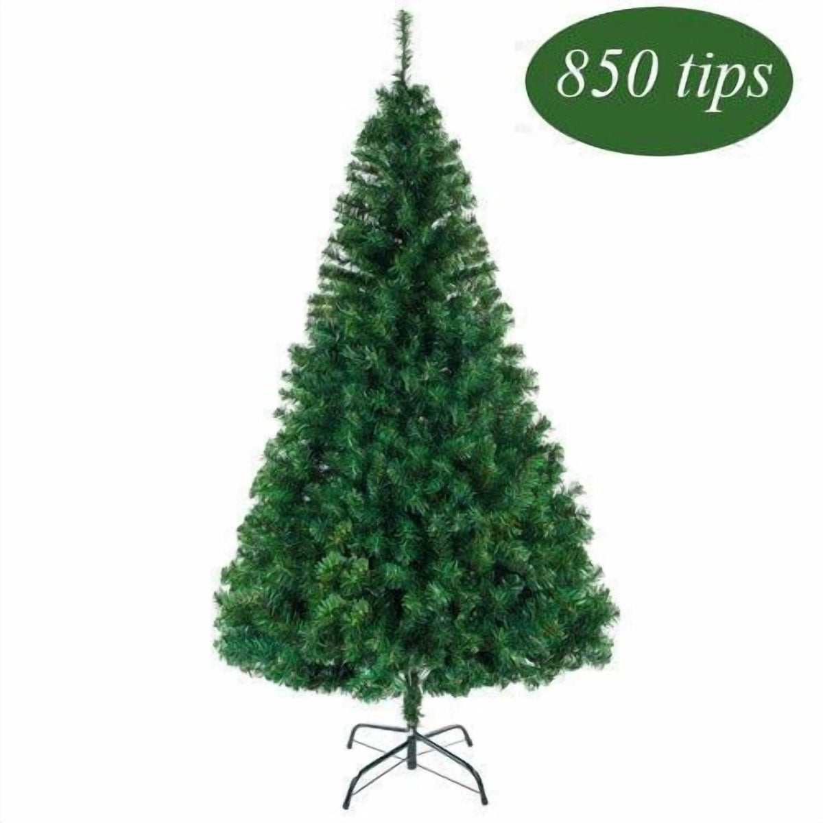 Ktaxon 7ft Artificial Full Christmas Tree with 1200 Tips, Holiday Xmas Tree for Home Party Decoration, Includes Stand