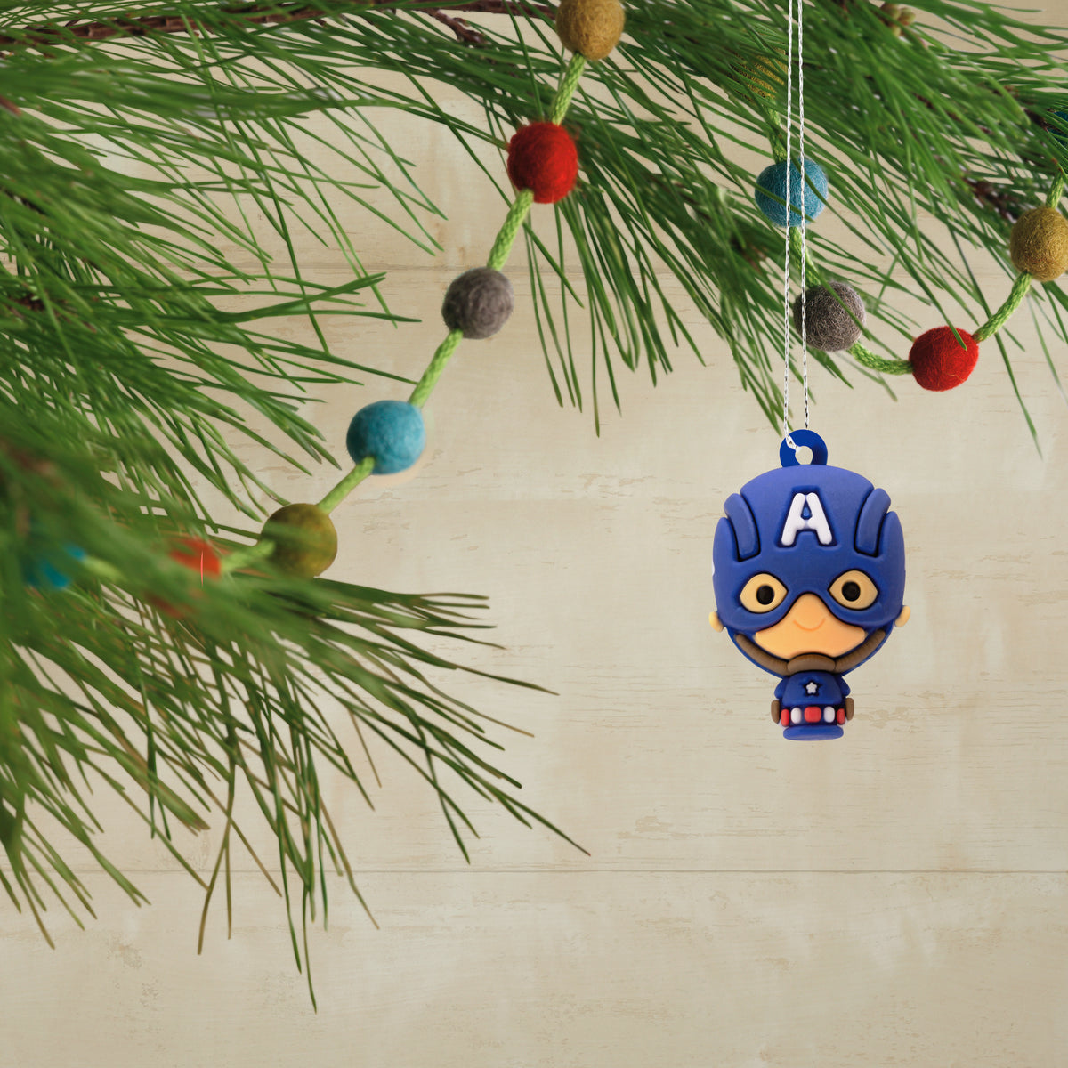 Hallmark Mini Ornaments (Marvel Super Heroes, Shattrprf), Set of 6, 1 Count