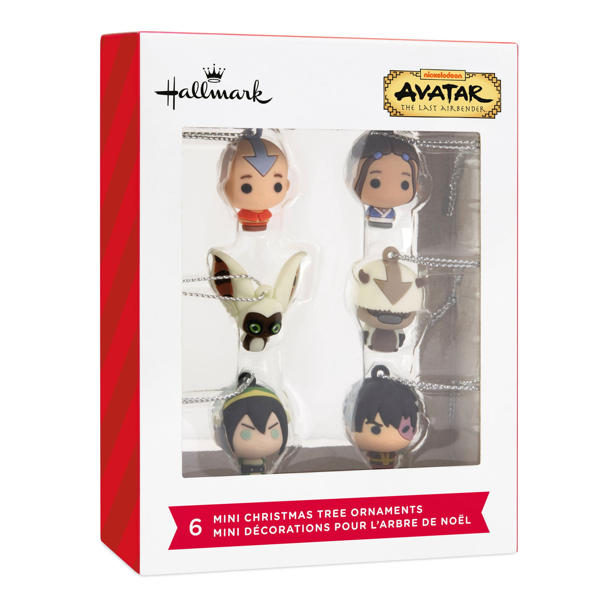 Hallmark Mini Ornaments (Avatar: The Last Airbender), Set of 6, 1 Count