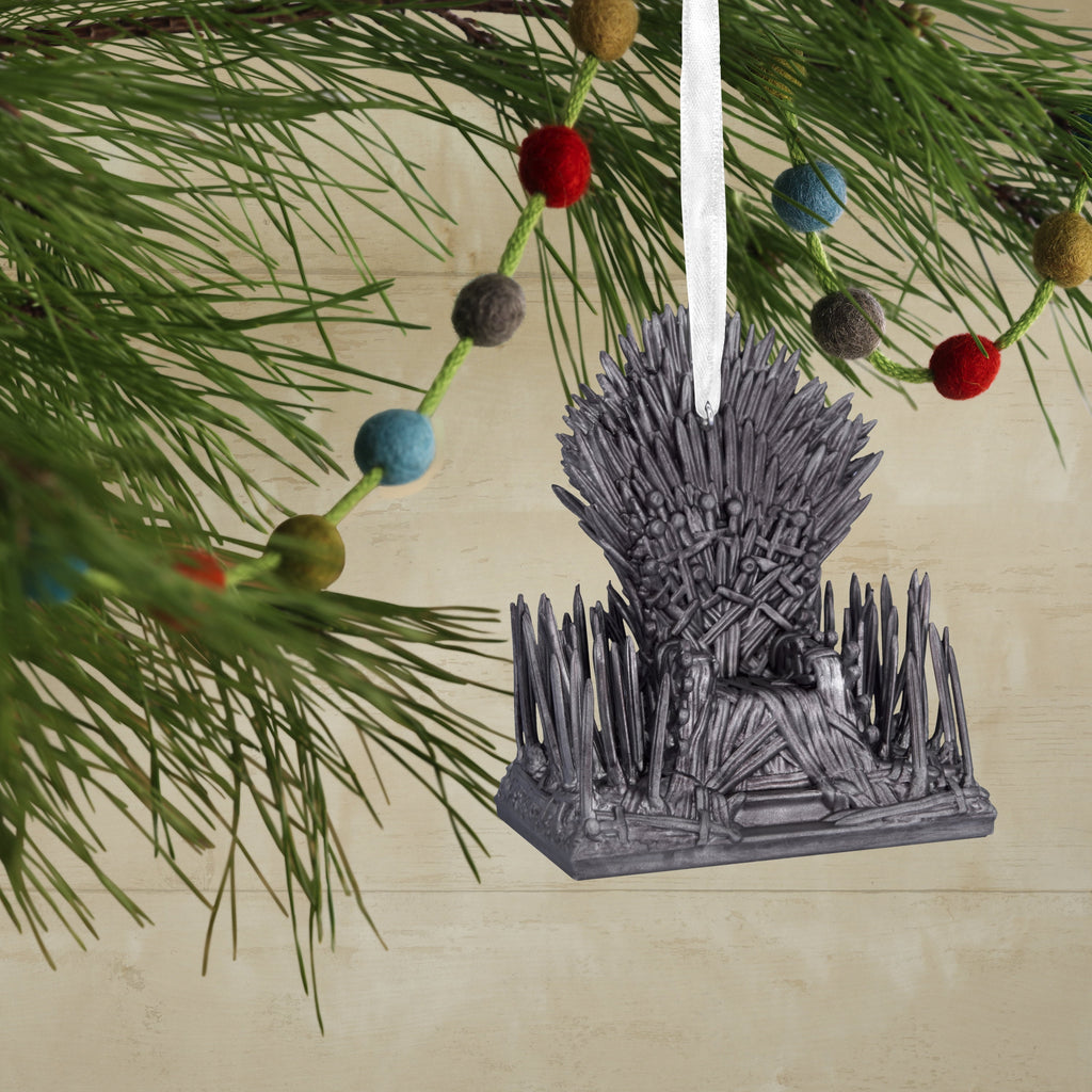 Hallmark Christmas Ornament (House of the Dragon Iron Throne), 1 Count