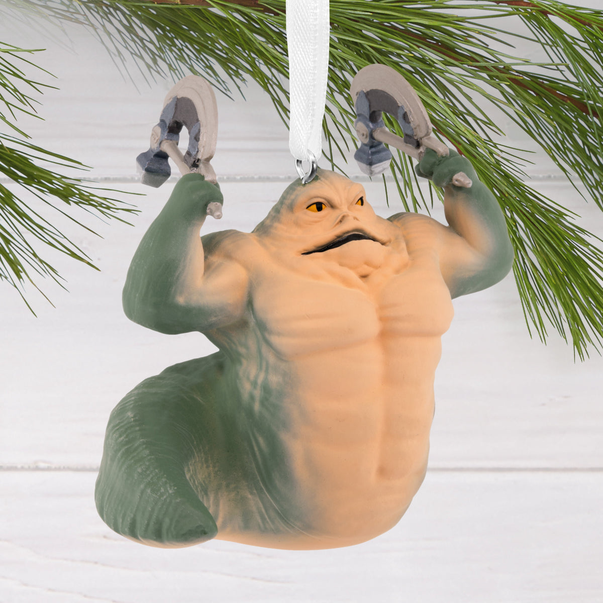 Hallmark Christmas Ornament (Star Wars: Grogu Rotta the Hutt), 1 Count