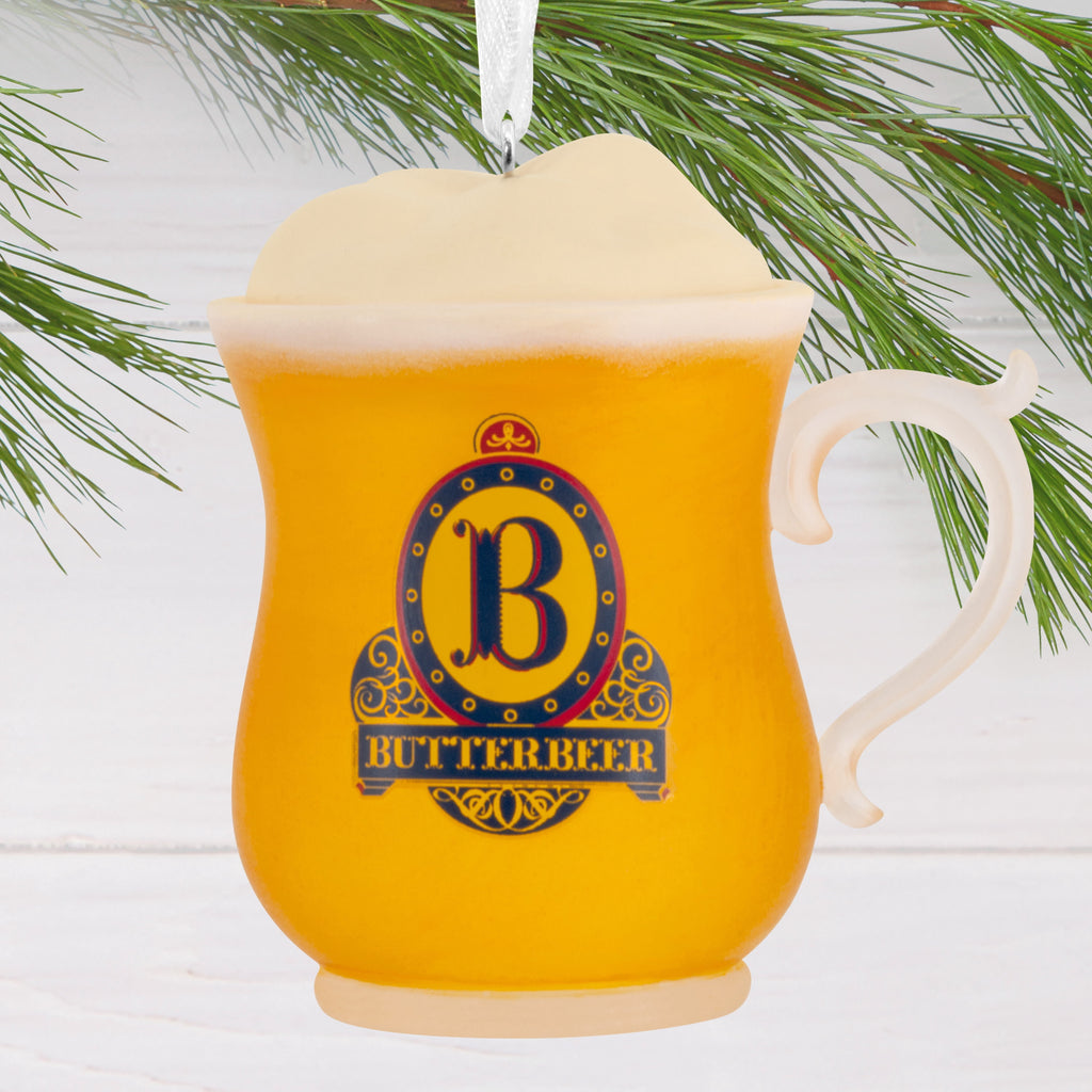 Hallmark Ornament Resin Figural Butter Beer, 1 Count