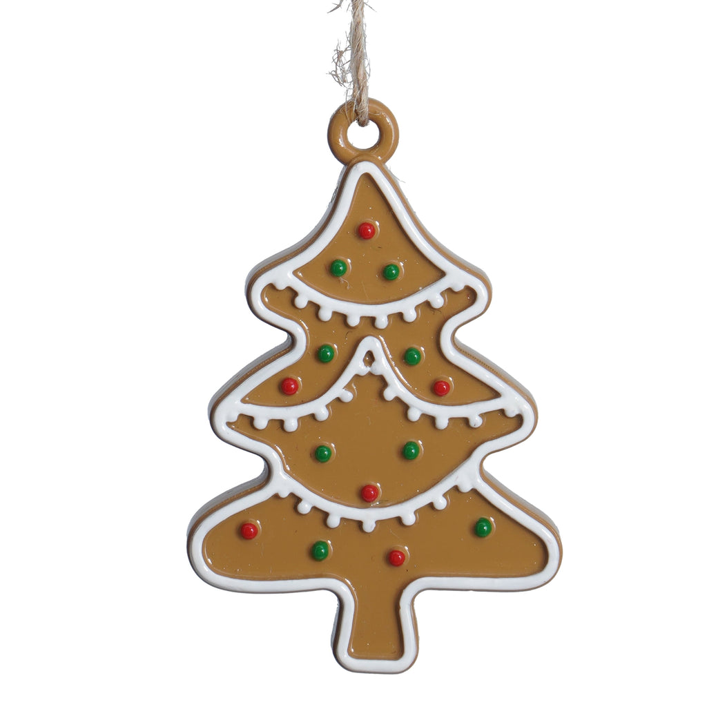 6-Count Multicolor Gingerbread Mini Christmas Ornaments, by Holiday Time