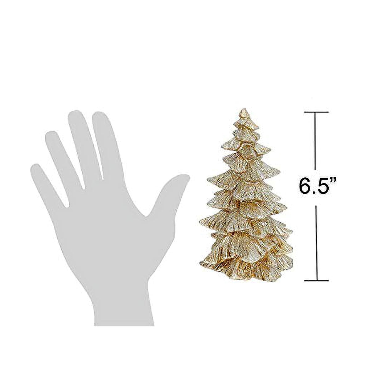 Raz Imports Home for The Holidays 9.5" Tree, Set of 3