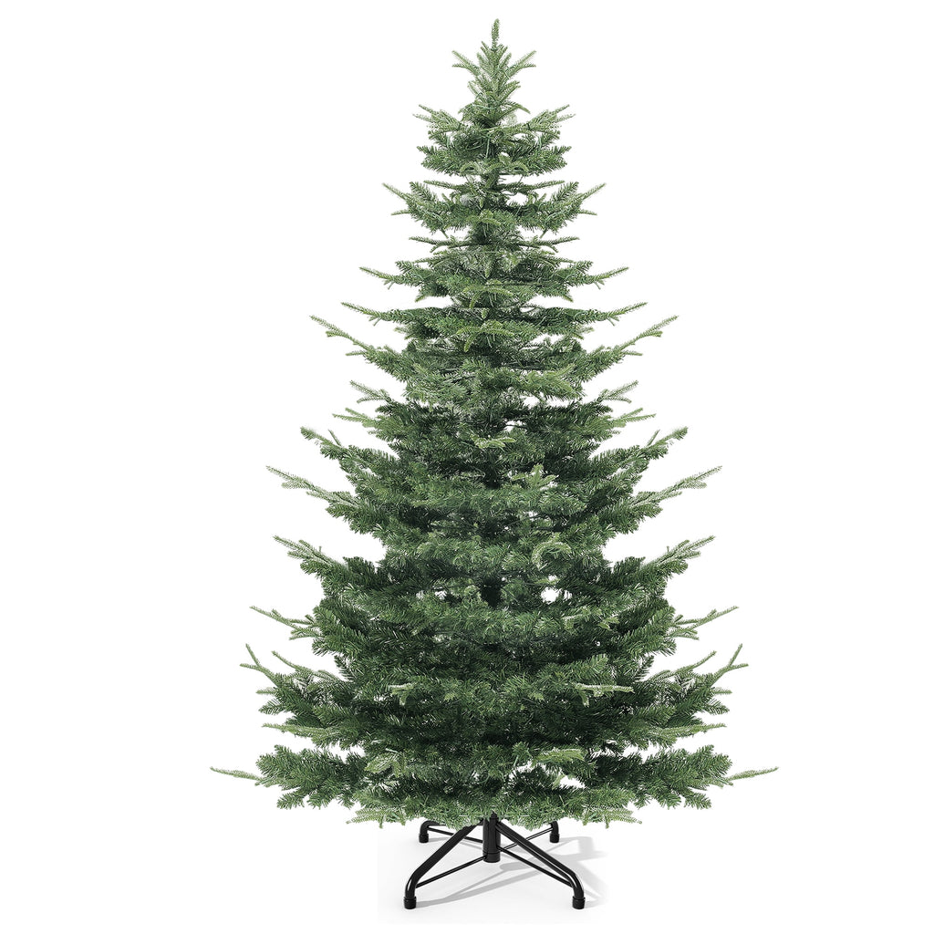 Uforic 6.5ft Pre-Lit Aspen Fir Artificial Christmas Tree with 900 Branch Tips and 500 Lights