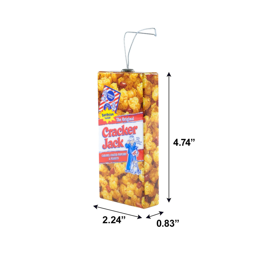 Cracker Jack Box Retro Christmas Tree Ornament