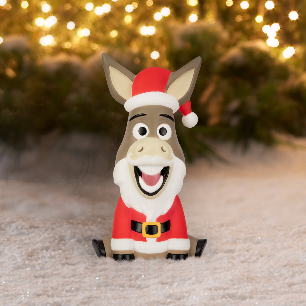 Christmas Lighted Donkey from Shrek Blow Mold Christmas Decor - 12 inch