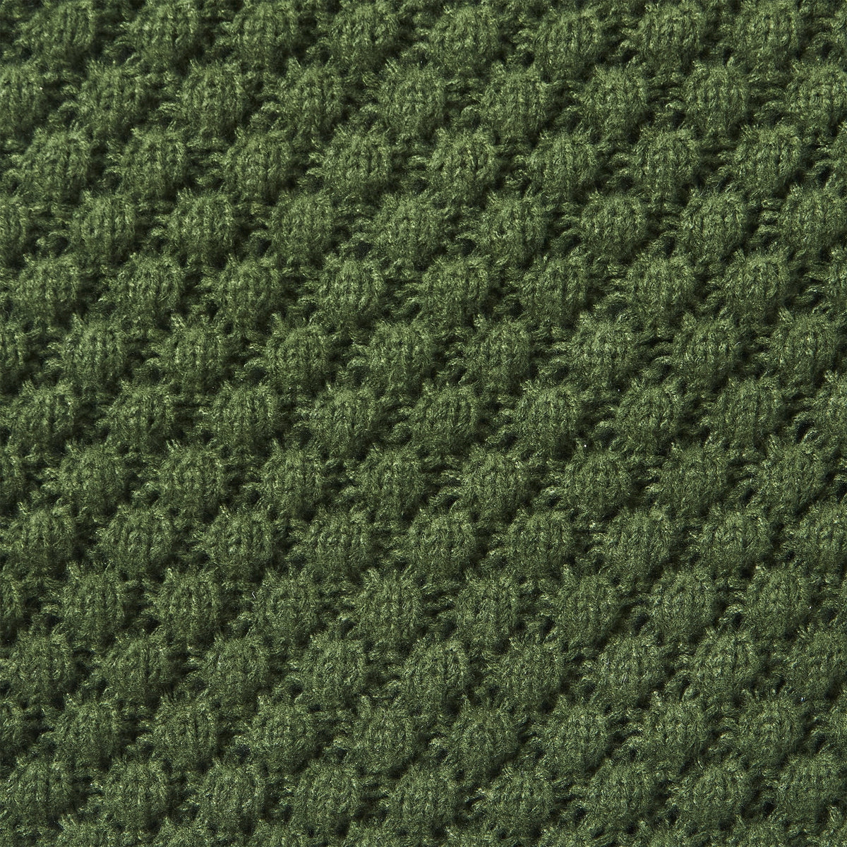 My Texas House Ralph Textured Knit Christmas Tree Skirt, Green, 52"
