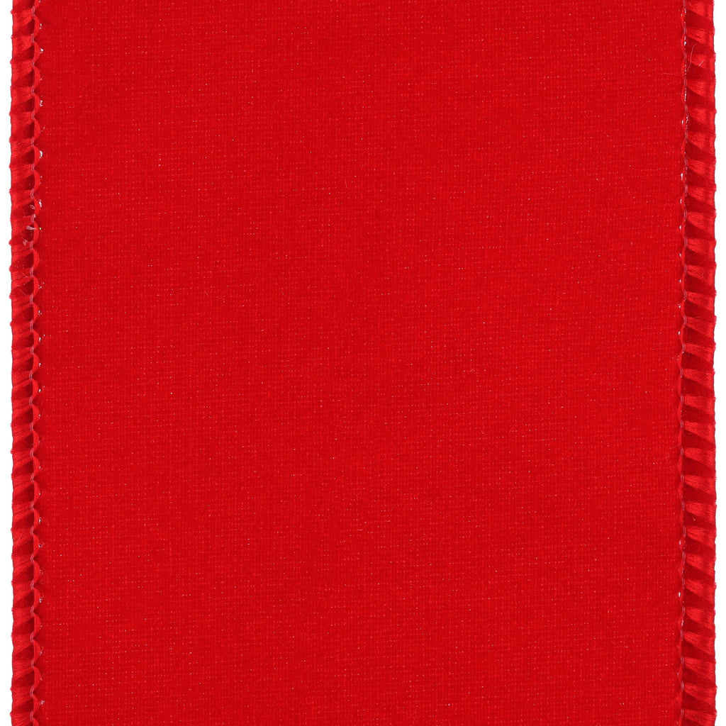 Red Velvet Christmas Ribbon, 2.5" x 25', by Holiday Time