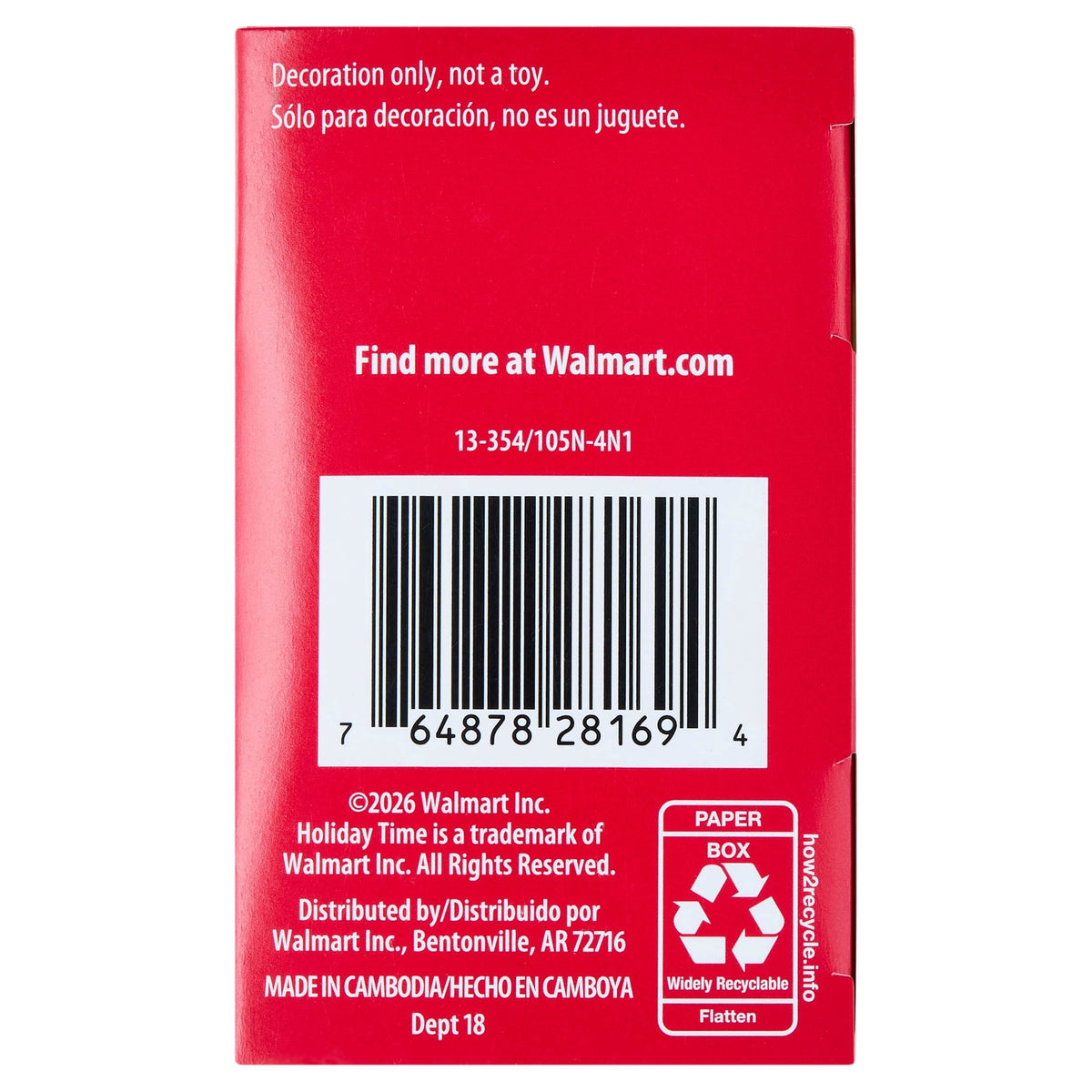 Silver Jumbo Christmas Ornament Hooks, 2.5", 120 Count, by Holiday Time