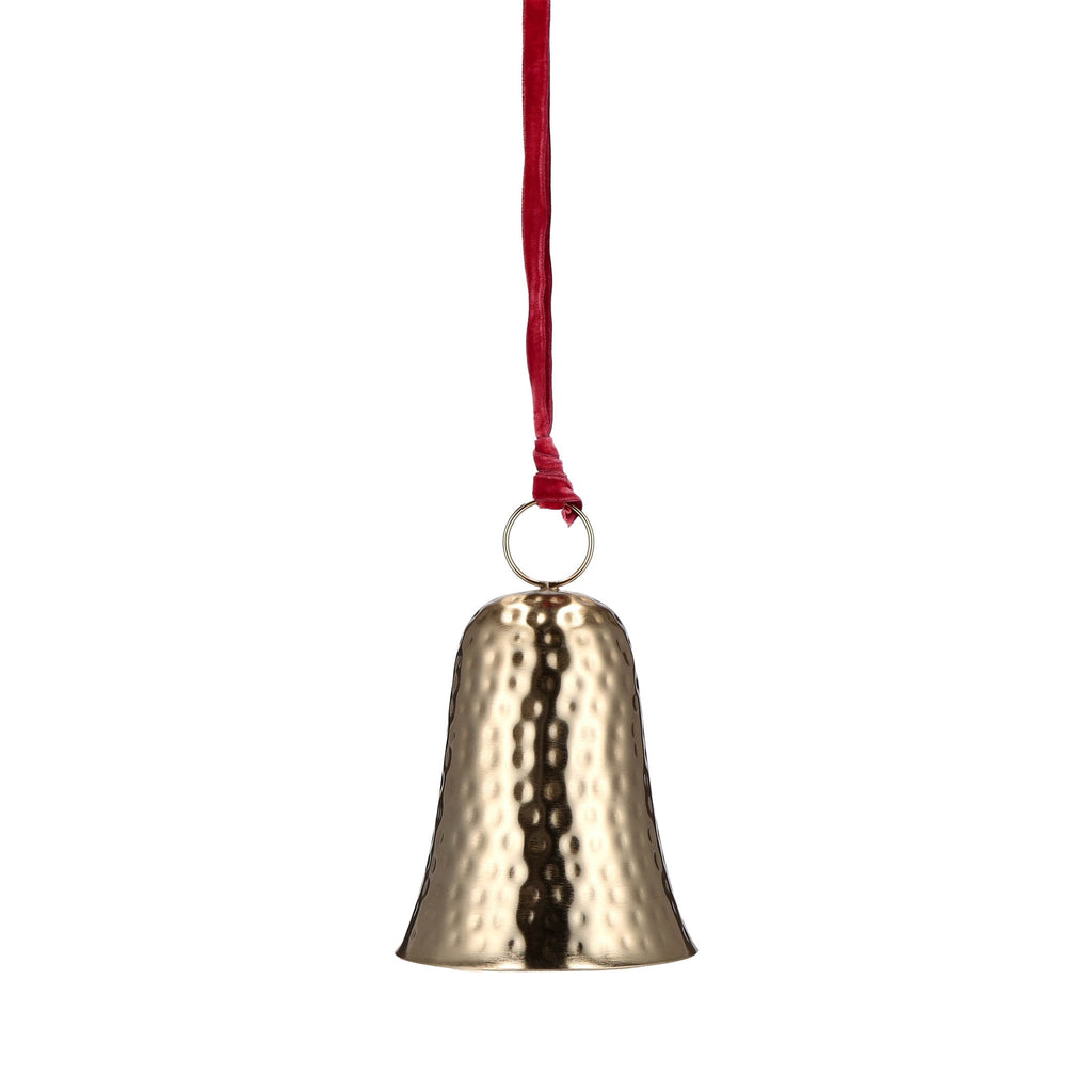 Metal Bell Christmas Decoration, Gold, 8", by Holiday Time