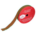 Red and Green Ric Rac Christmas Ribbon, 7/8" x 30', by Holiday Time