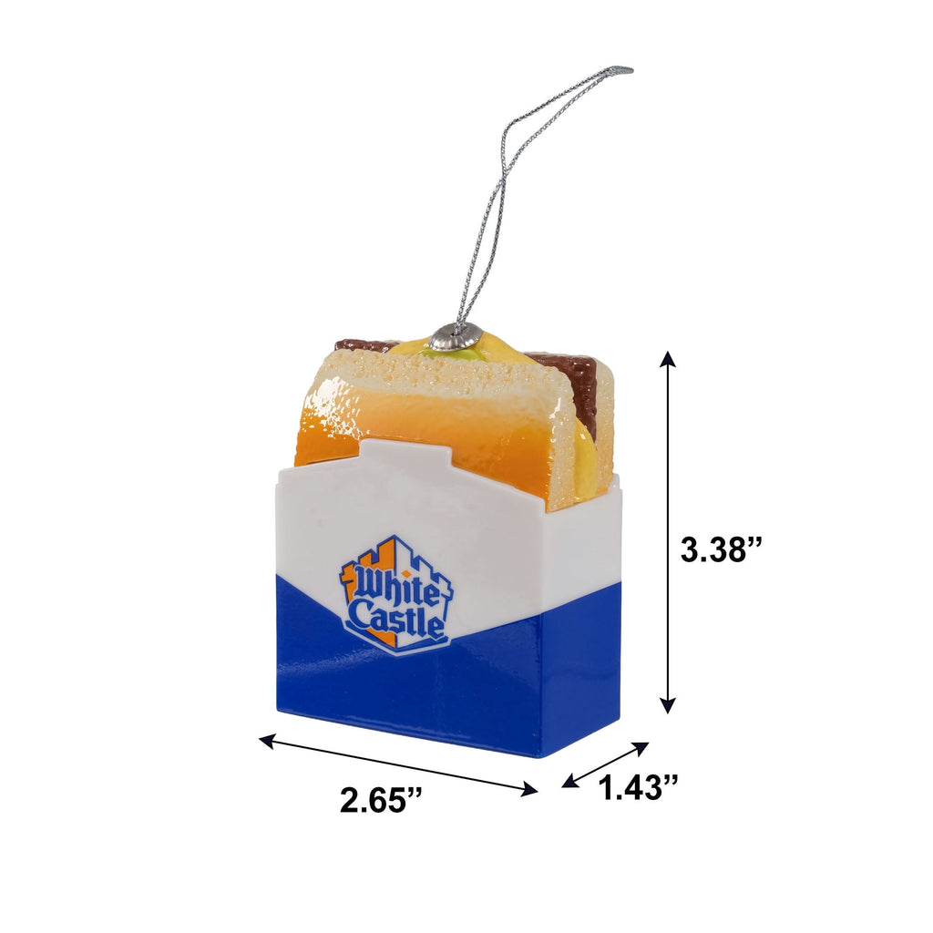 White Castle Slider Christmas Ornament, 1 Piece