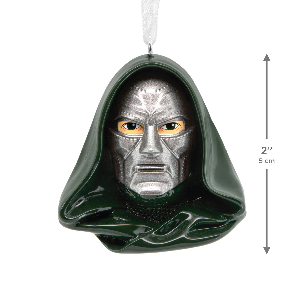 Hallmark Ornament Avengers: Doomsday Doctor Doom, Metal) 1 Count, 1 Count