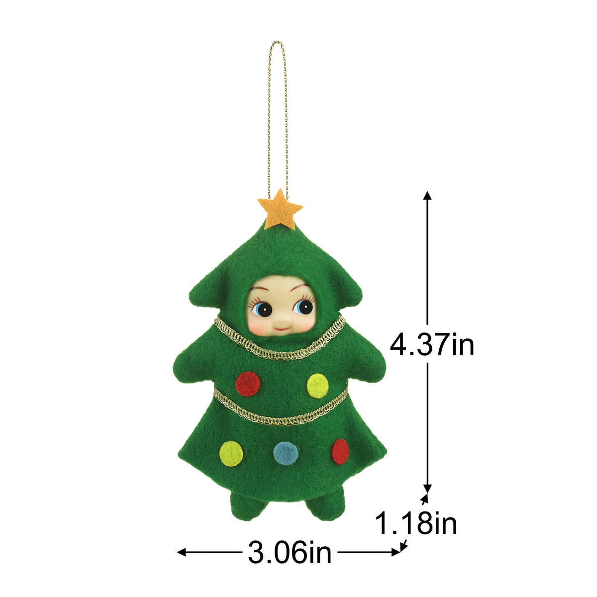 Mr. Christmas Mystery Box Mini Elf Ornament