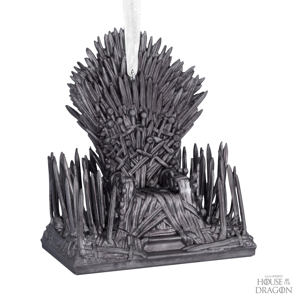 Hallmark Christmas Ornament (House of the Dragon Iron Throne), 1 Count