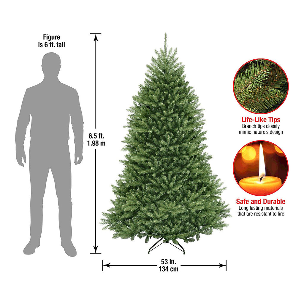 National Tree Company 14 ft. Dunhill Fir® Hinged Tree