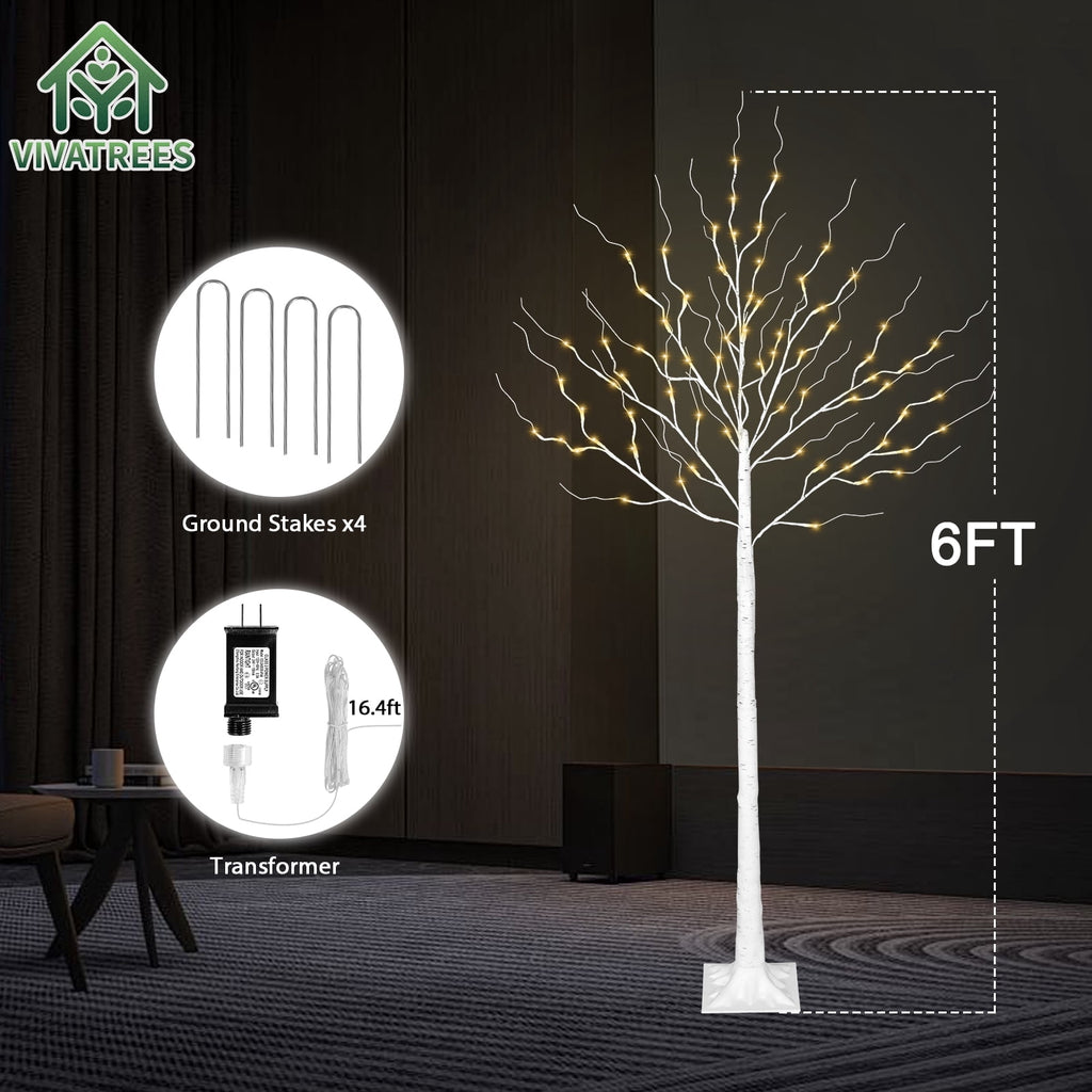 VIVATREES 7.5ft Pre-lit Artificial Christmas Tree Frasier Fir w/ 3325 PVC PE Hinged Branch Tips 450 Multi Color LED Lights Foldable Base