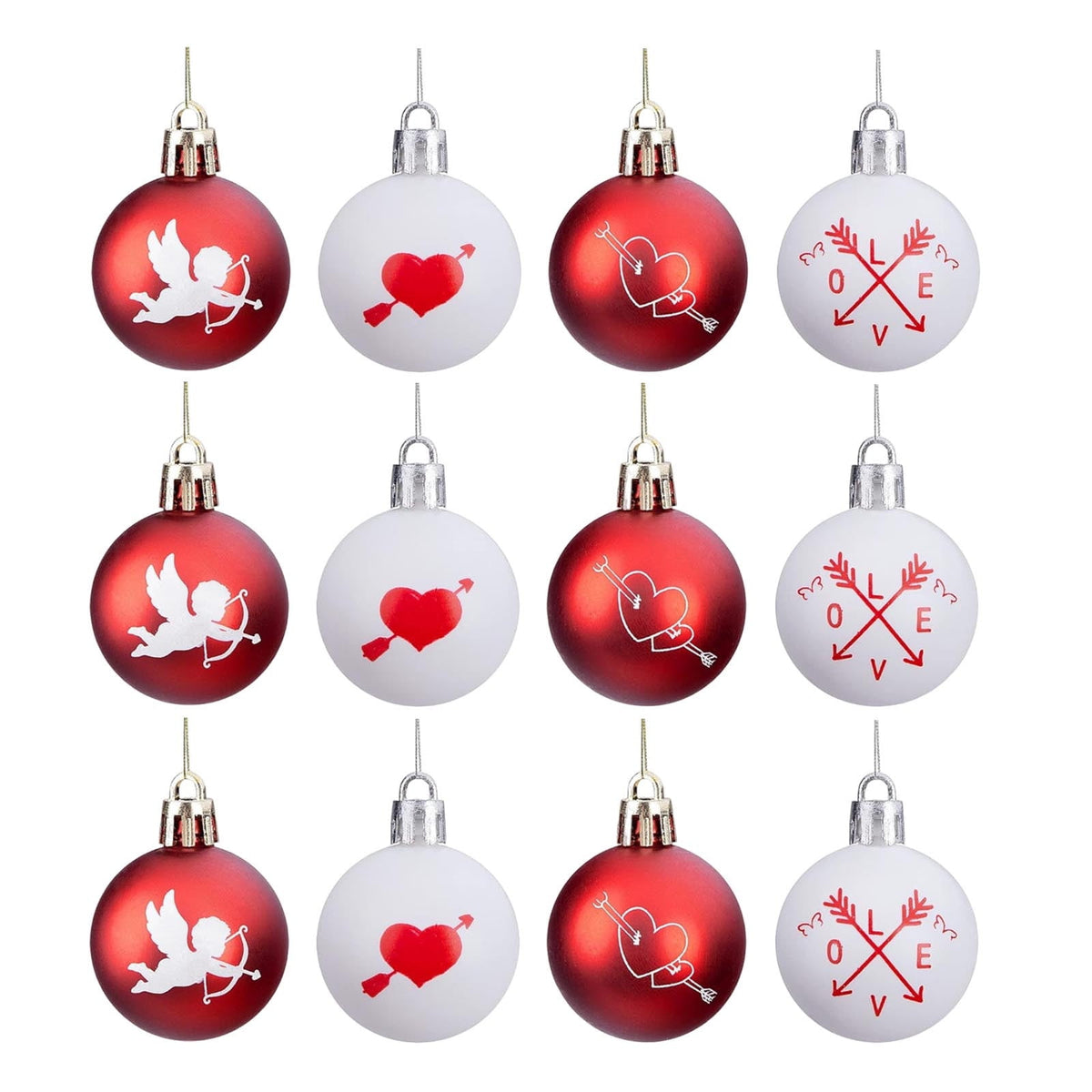 XGFHYJEH 5ft Valentines Day Decorations, Valentines Day Lights, Valentines String Lights, Valentine's Day Decor, Heart String Lights, Battery Operated
