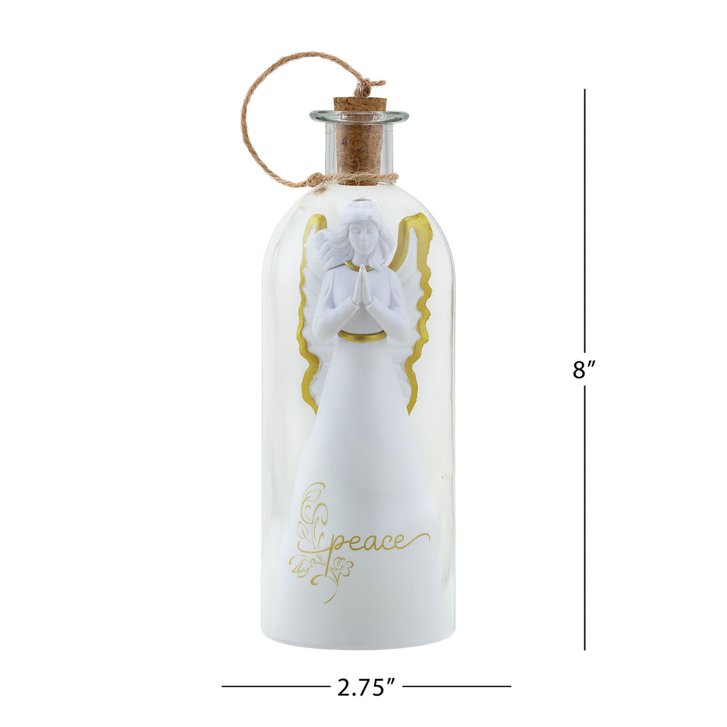 Mr. Christmas 8 in. Message in a Bottle - Angel