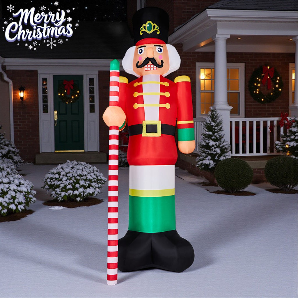 Tcbosik 12 FT Giant Christmas Inflatables Snowman Outdoor Yard Decorations, Blow up Snow Man with Black Hat, Built-in LED Light, Winter Outside Decor for Holiday Party Patio Garden Lawn