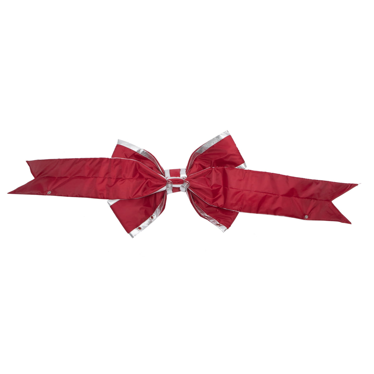Vickerman 60" Red-Gold Nylon Outdoor Christmas Bow