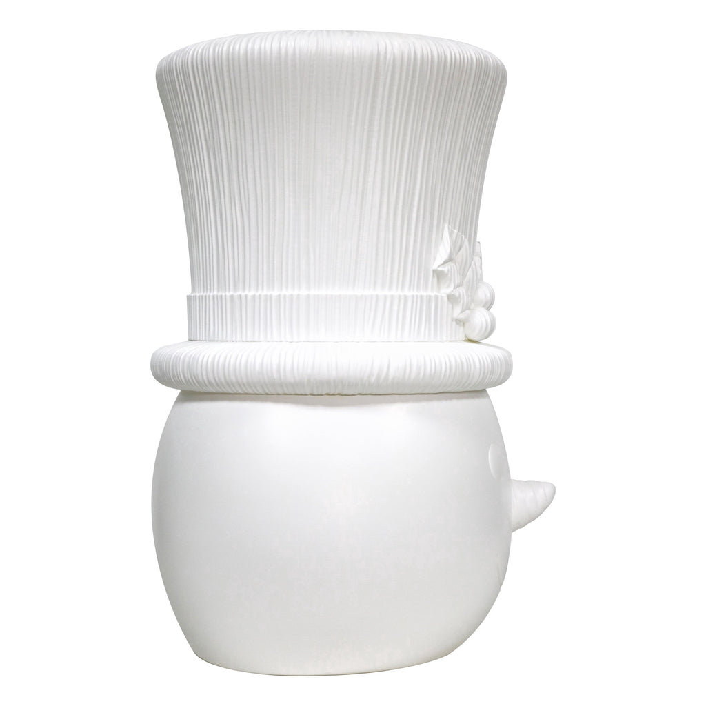 Paint-it-Yourself Blow Mold Snowman Decorative Nutcracker Head, White, 22.4", by Holiday Time