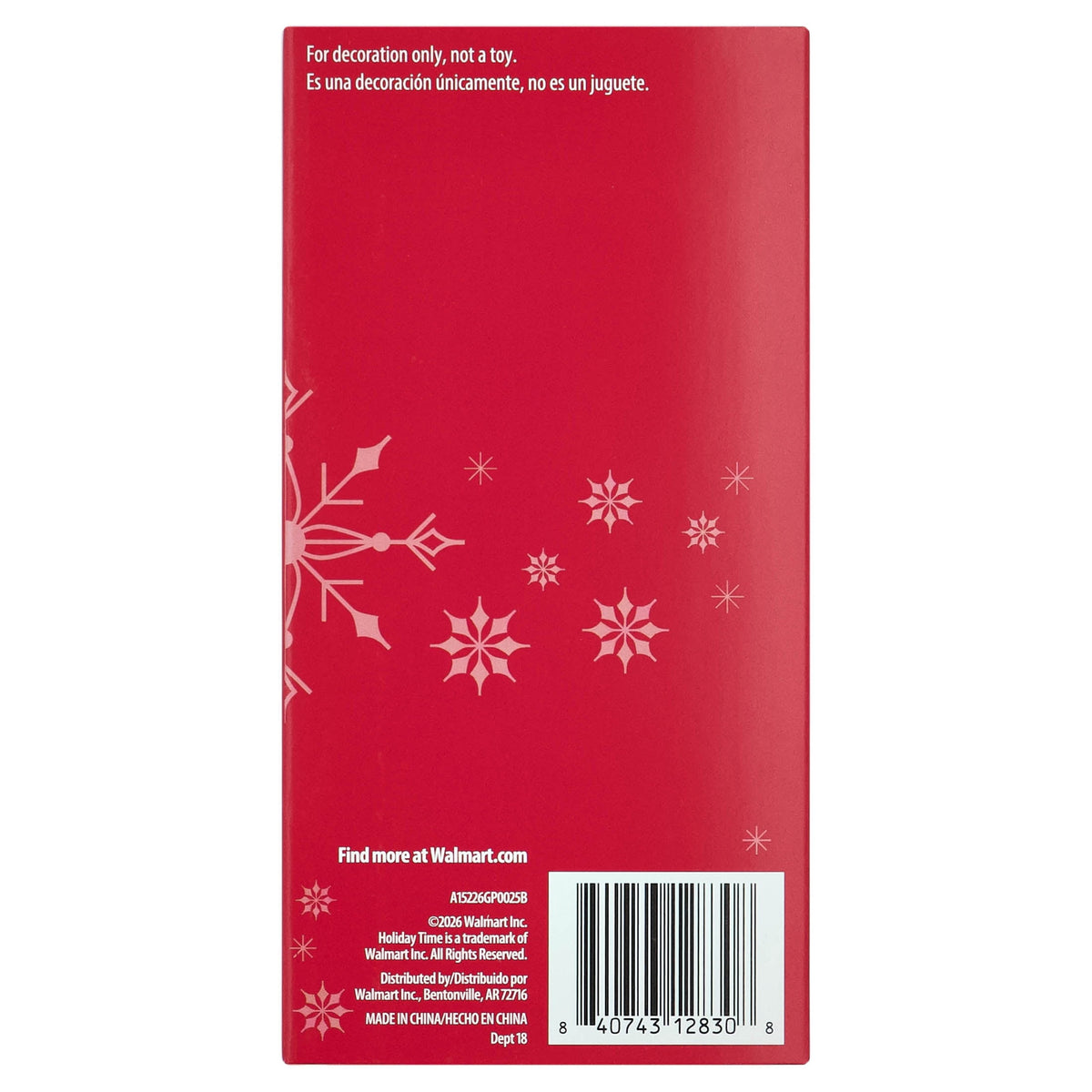 Plastic Bead Mini Christmas Garland, White, 6', by Holiday Time