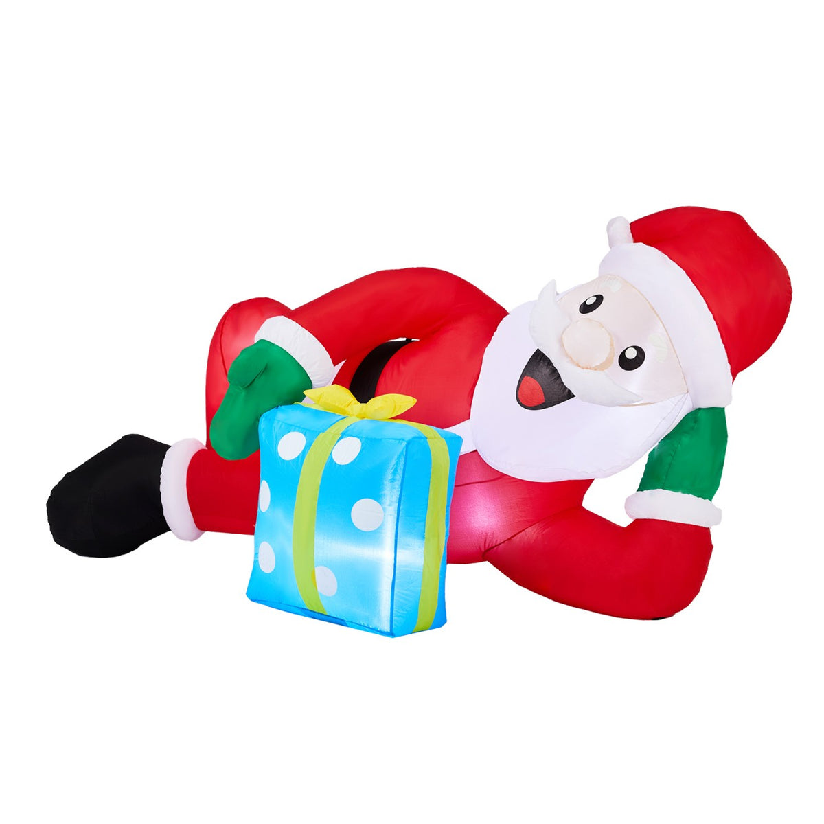 Tcbosik 12 FT Giant Christmas Inflatables Snowman Outdoor Yard Decorations, Blow up Snow Man with Black Hat, Built-in LED Light, Winter Outside Decor for Holiday Party Patio Garden Lawn
