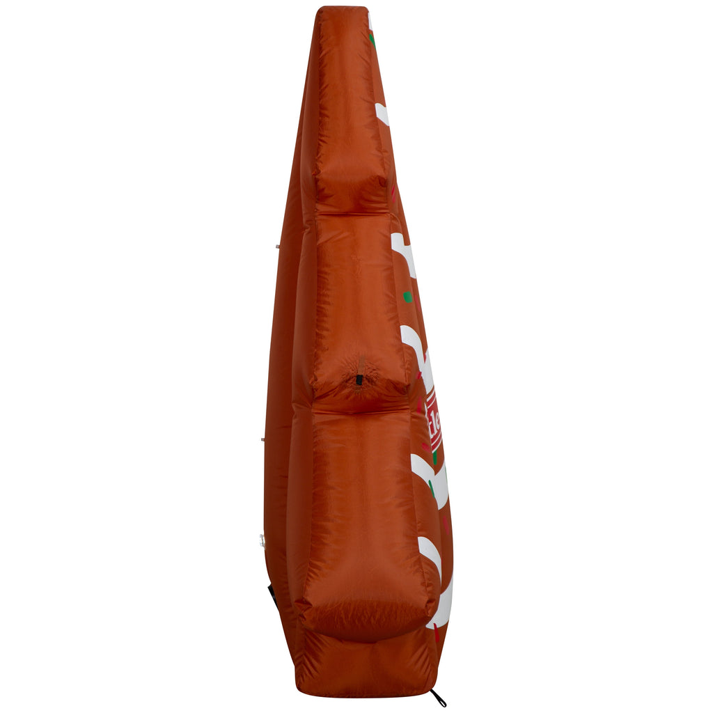 Airblown Christmas Yard Inflatables Light Little Debbie Christmas Tree Cake Chocolate Mc Kee 4.5 ft