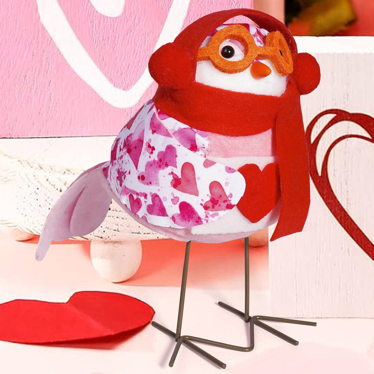 XGFHYJEH 5ft Valentines Day Decorations, Valentines Day Lights, Valentines String Lights, Valentine's Day Decor, Heart String Lights, Battery Operated