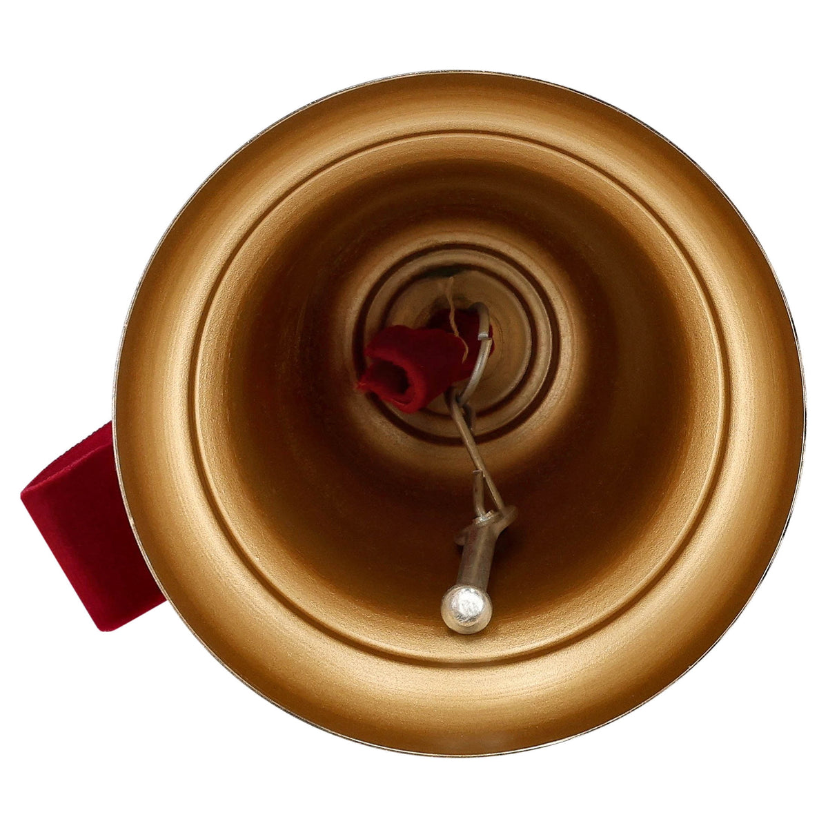 Metal Bells Christmas Decoration, Gold, 4", 3 Count, by Holiday Time
